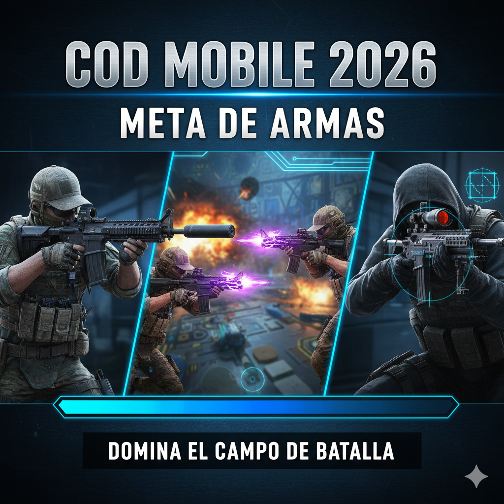 Mejores armas y clases meta COD Mobile 2026 multijugador y battle royale