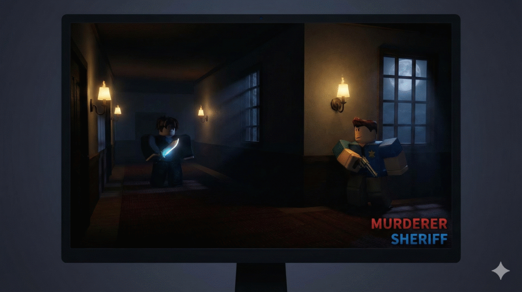 Tensión en Murder Mystery 2 MM2 Roblox