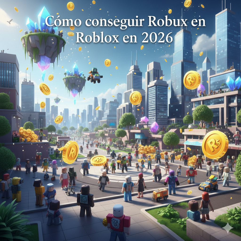 Cómo conseguir Robux en Roblox en 2026 de forma legal y segura