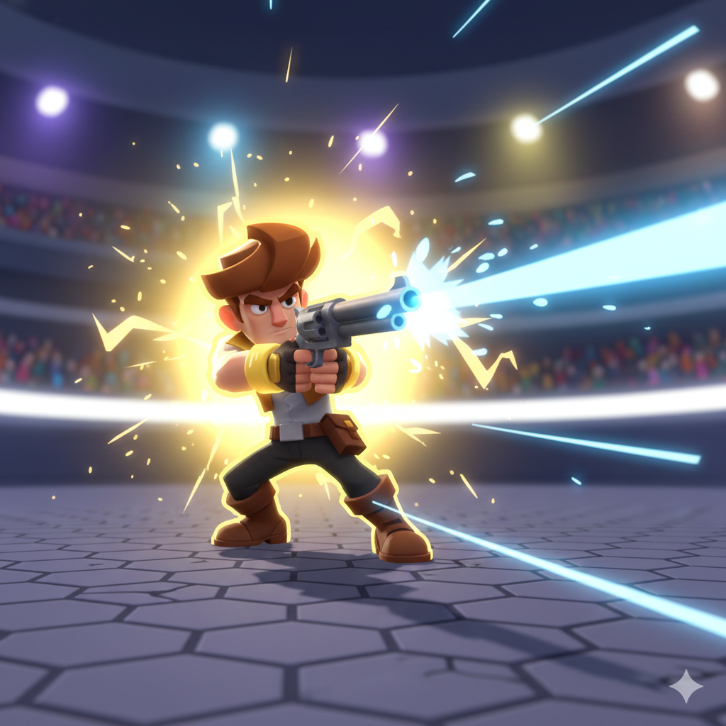 Hypercharge activado en Brawl Stars durante un combate competitivo en 2026